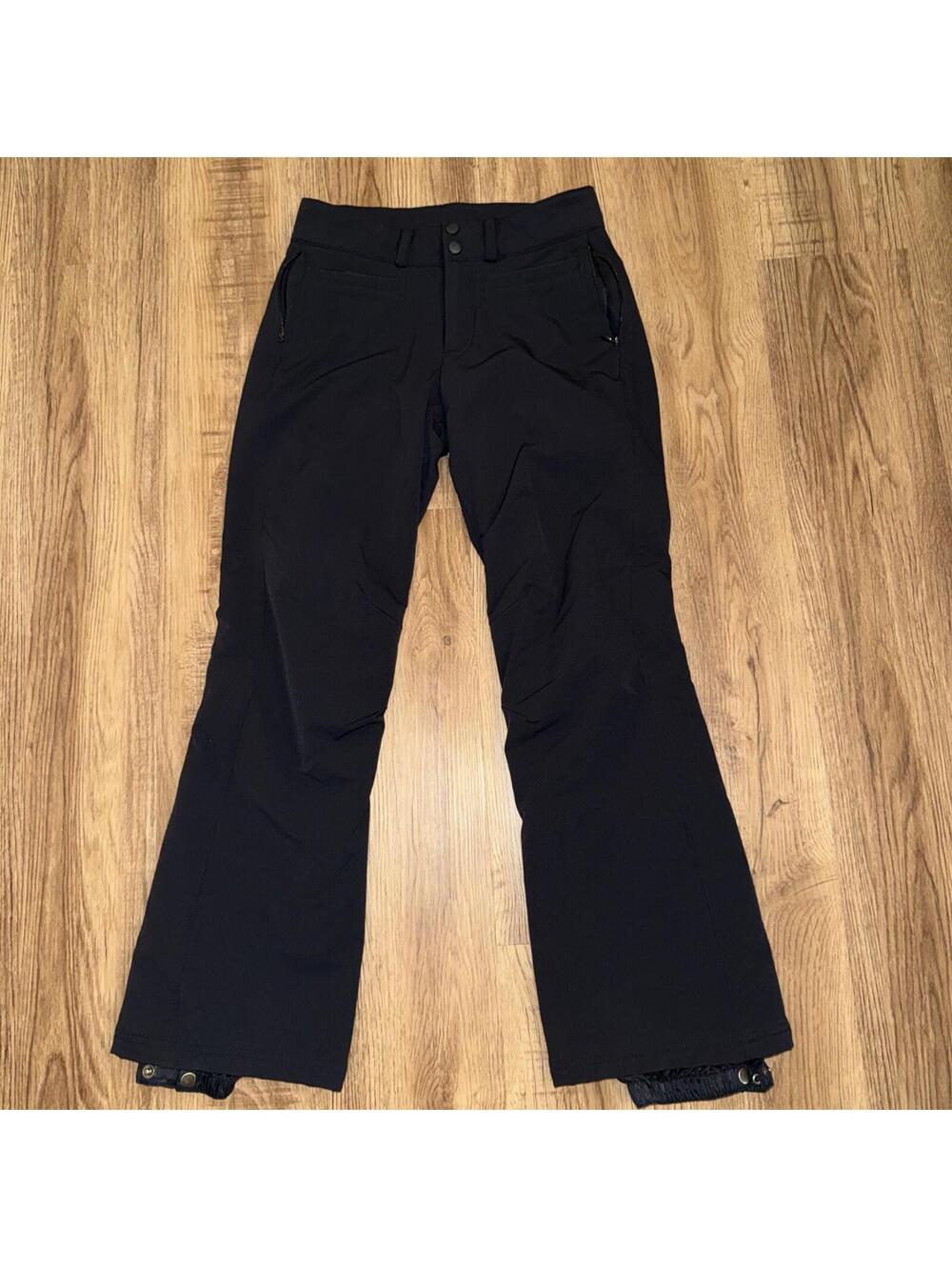Columbia Sportswear Soft Shell Women’s Small Black Lined Ski Pants RN#69724 NWOT